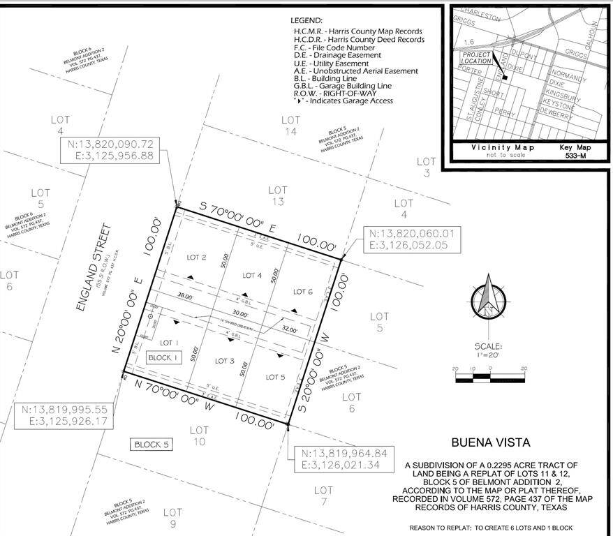 Replat our Next Development is Ready!This six-home project has city-approved plans and permits in place. A seamless investment in a prime Houston location.