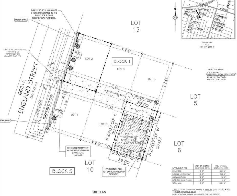 City-Approved Plans Ready to Build!Six homes, six opportunities! Fully approved construction plans with modern designs. A turnkey development in a booming Houston neighborhood.