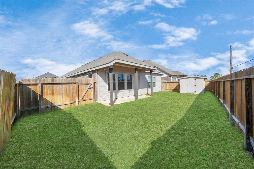 Nice backyard