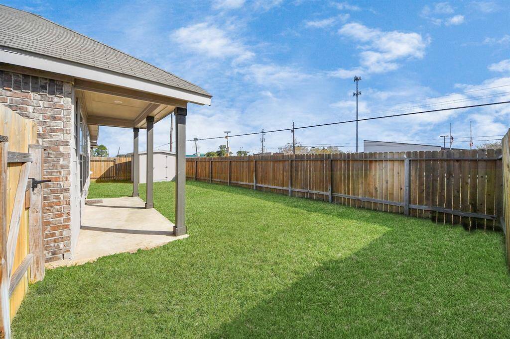 Back Patio.
