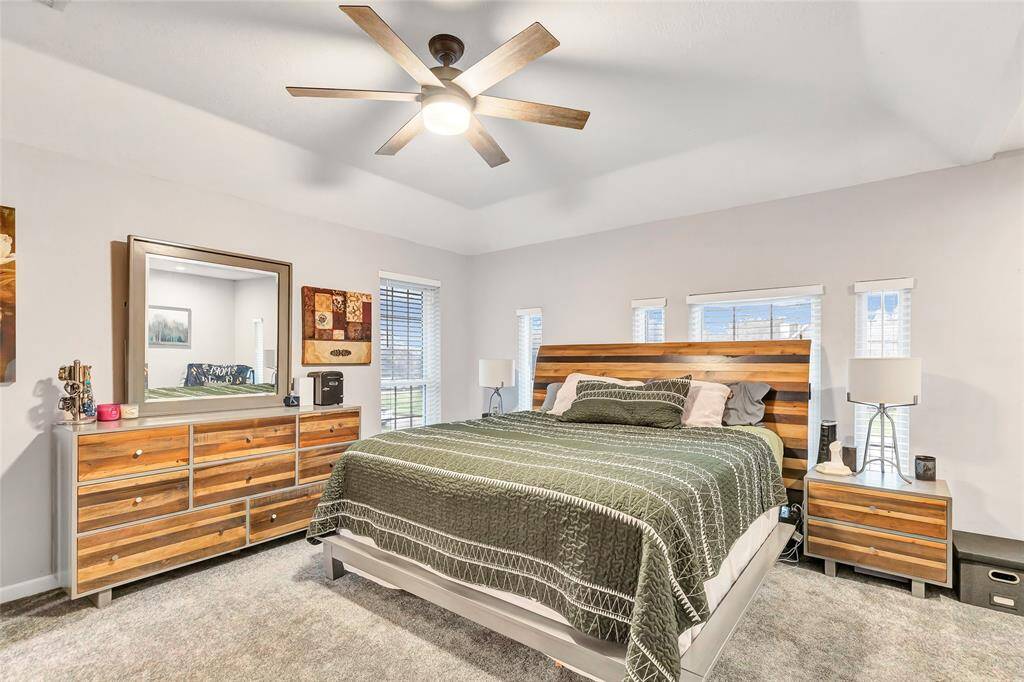Another view of the primary bedroom.