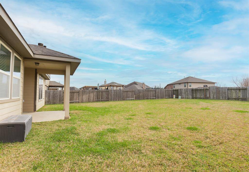 Huge backyard