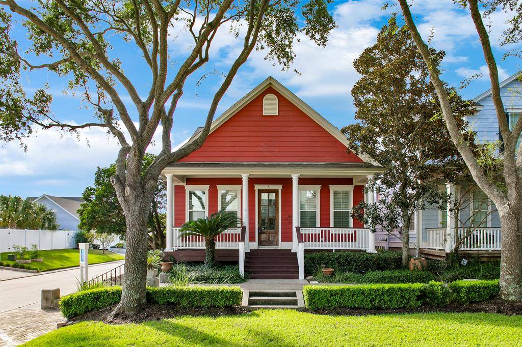 Corner lot and beautiful landscaping