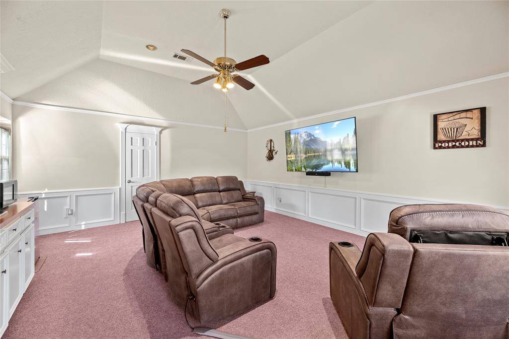 The game room is the perfect spot for fun. Let the kids take over and keep the toys upstairs!