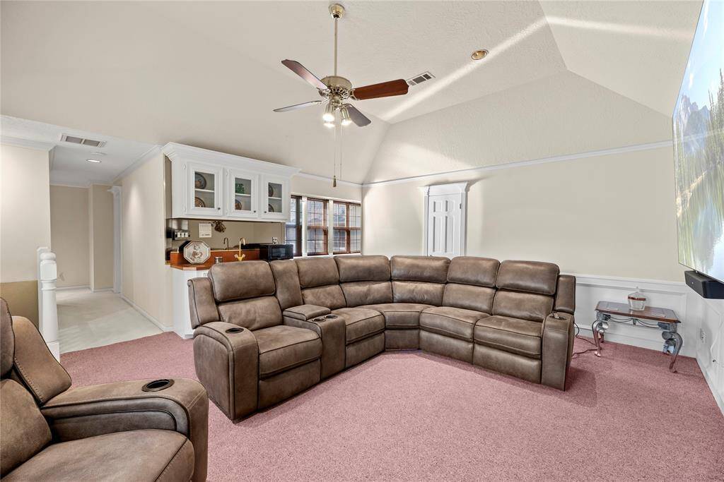 This upstairs is all about family fun and entertainment!