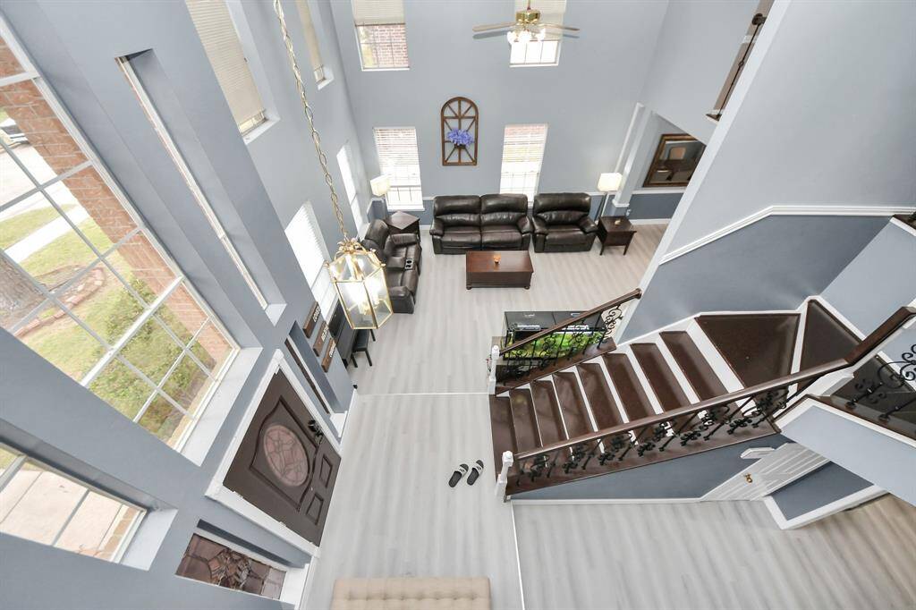 2nd Floor View to Entry Foyer