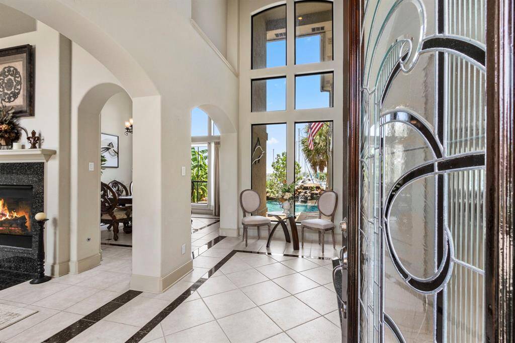 Opulent Architecture and Views greet you as soon as you enter the home.