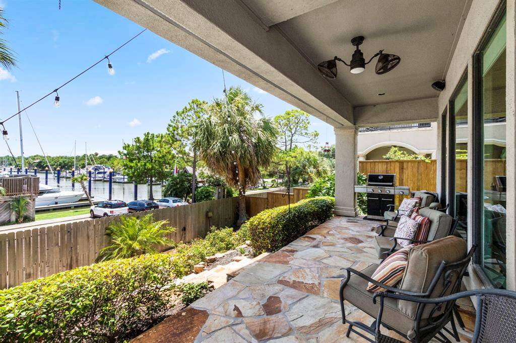 Enjoy your Morning Coffee on the Patio Overlooking the Gorgeous Waterviews.