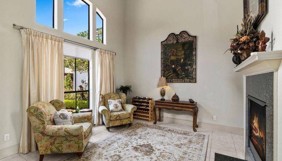 Enjoy the Spacious Formal Living Room Breathtaking Architecture.