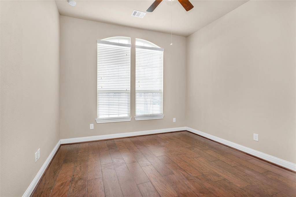 3 Secondary bedrooms on 1st floor all feature hardwood floors, neutral walls, walk in closets and windows offering ample natural light.