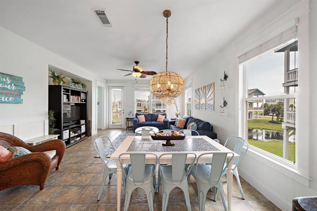 The home has amazing daylight with walls of windows!
