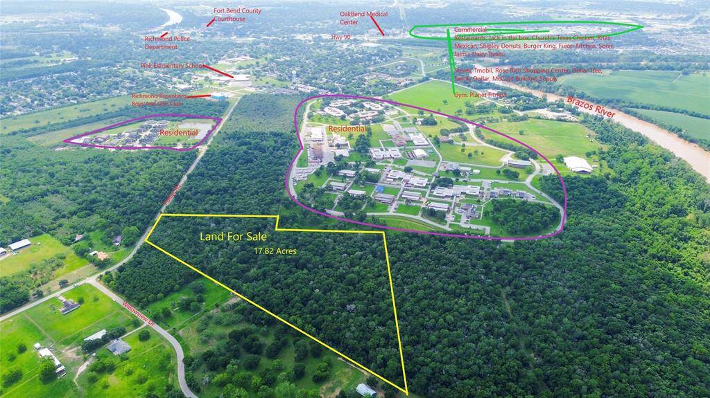 Unrestricted property located in an Opportunity Zone, 3 miles from Fort Bend County courthouse.