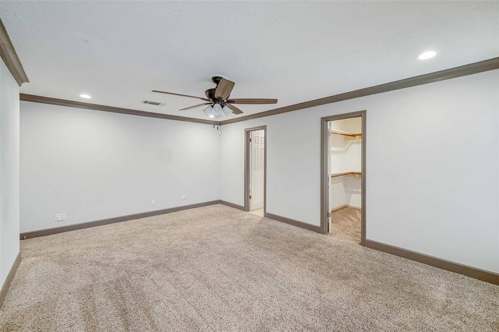 Plenty of room for even your largest furniture in this room!