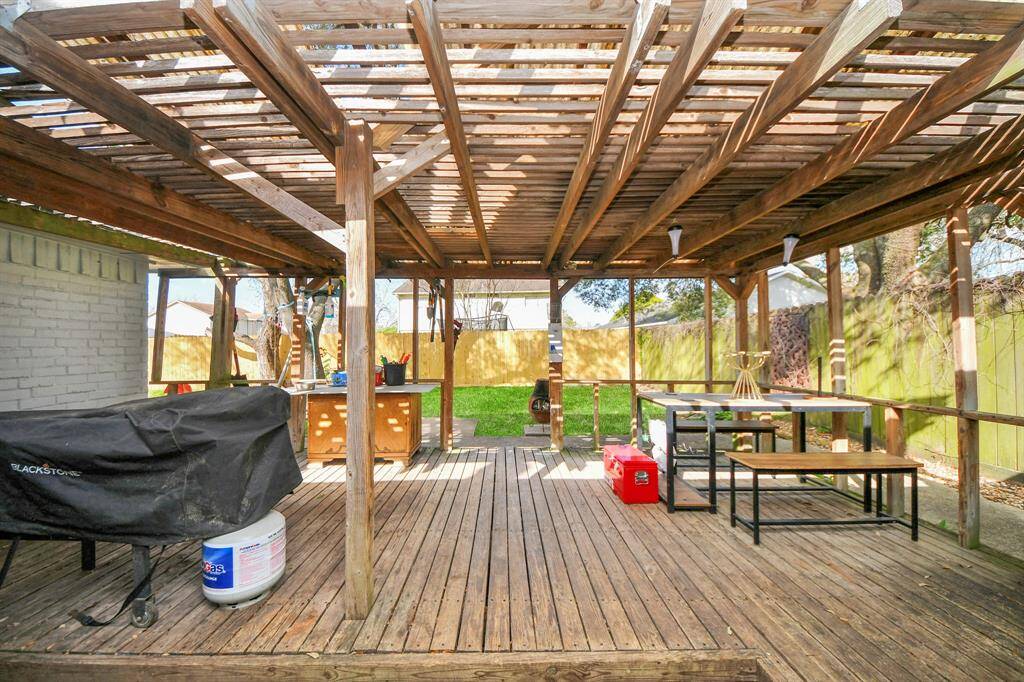 Covered deck