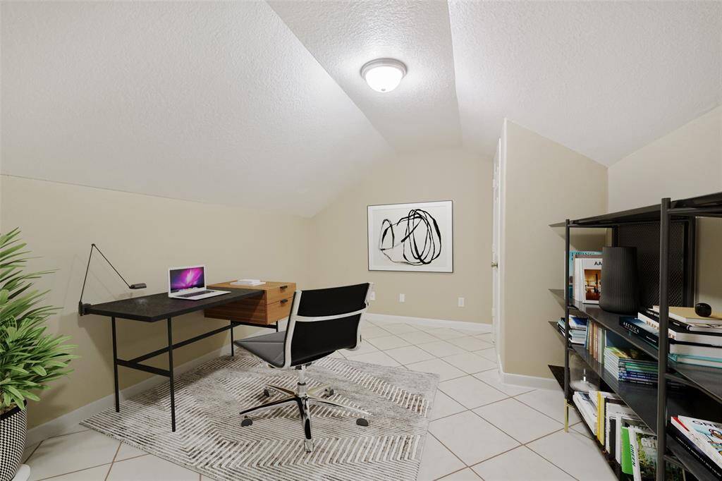 Upstairs bonus area/Study