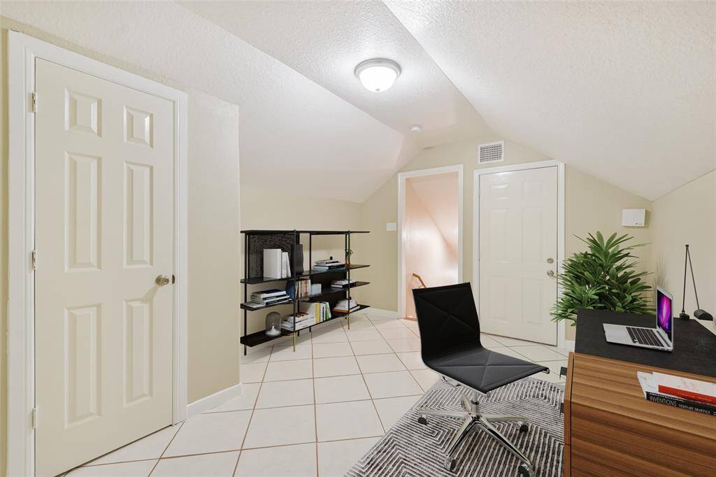 Upstairs bonus area/ Study