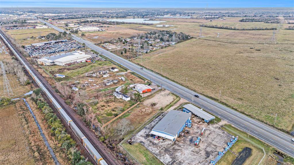 This is the back of the property look towards Hwy 6