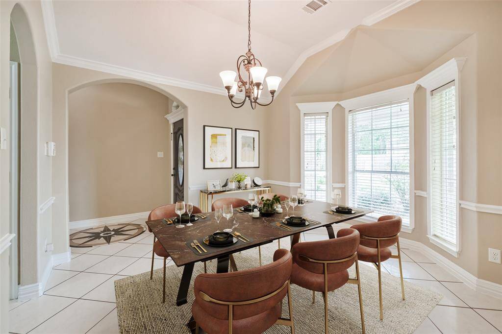 Formal dining room