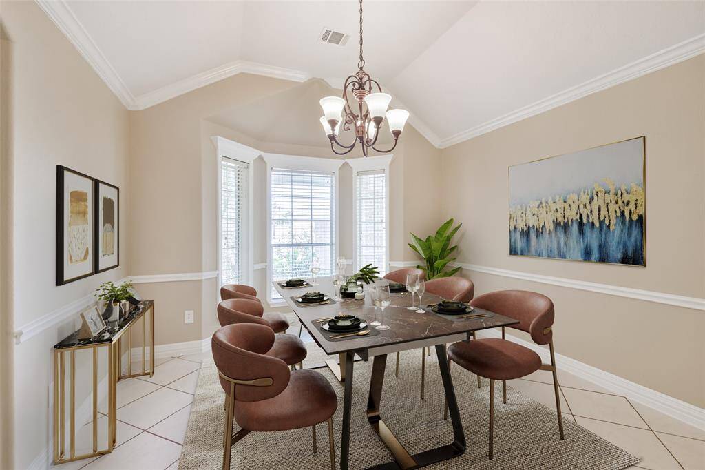 Formal dining room