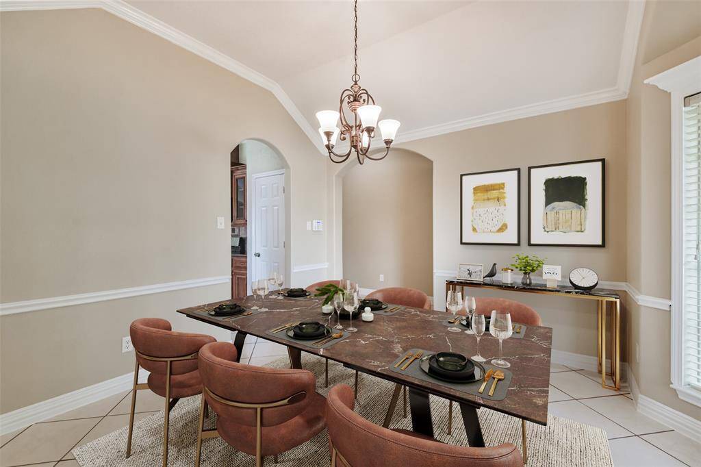 Formal dining room