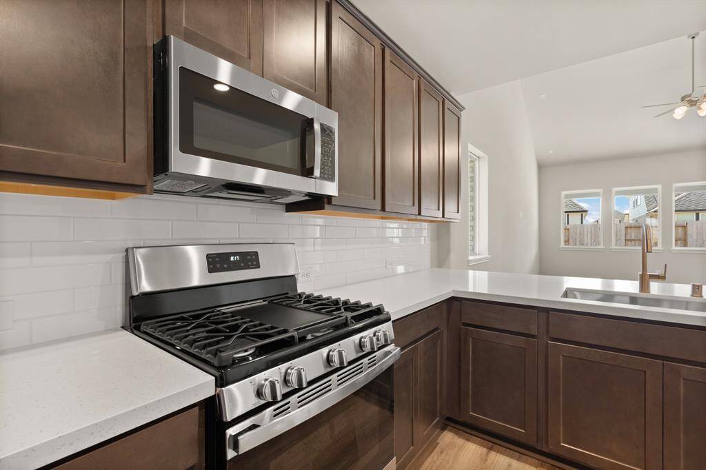 An additional view of your kitchen.