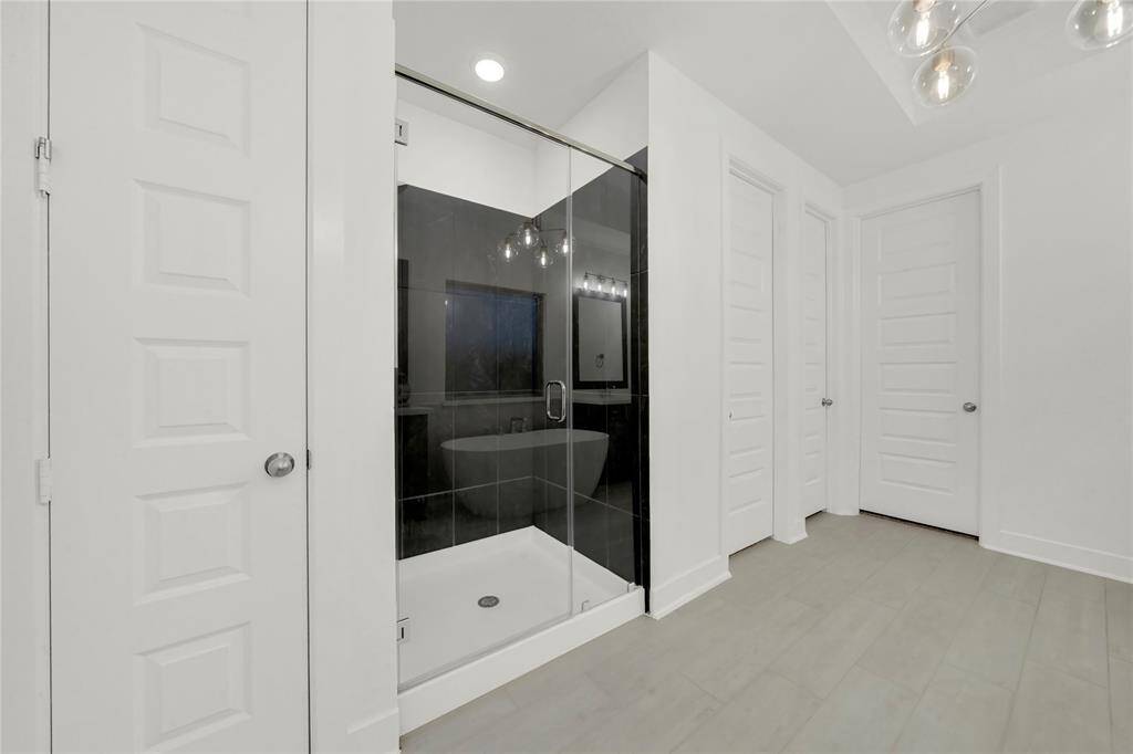 Primary bathroom large separate shower
