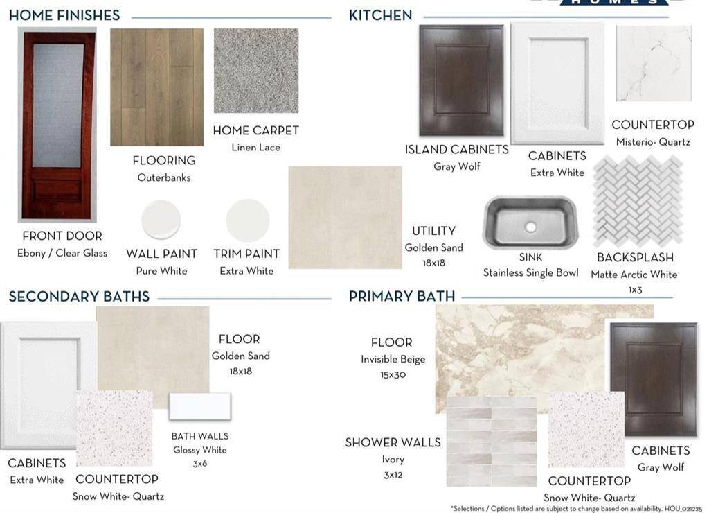 Stunning selections for the home!