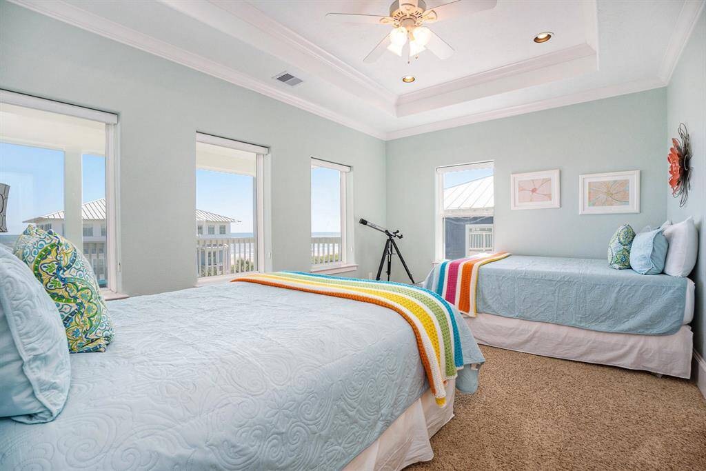 Gulf views from your bed!
