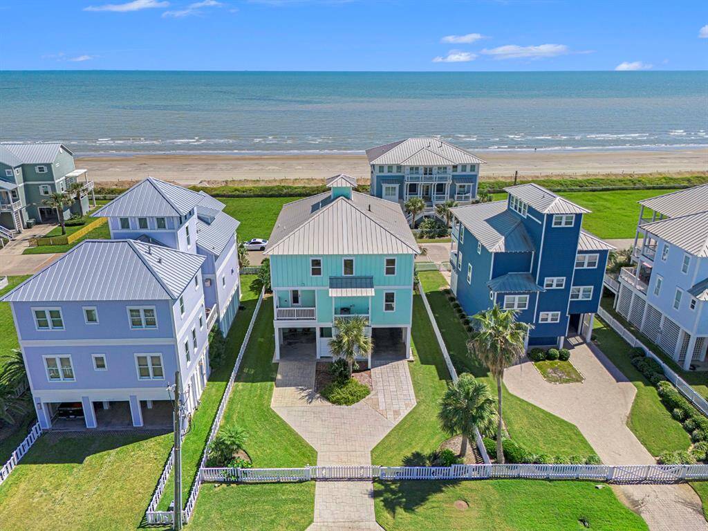 Just across the street from the beach