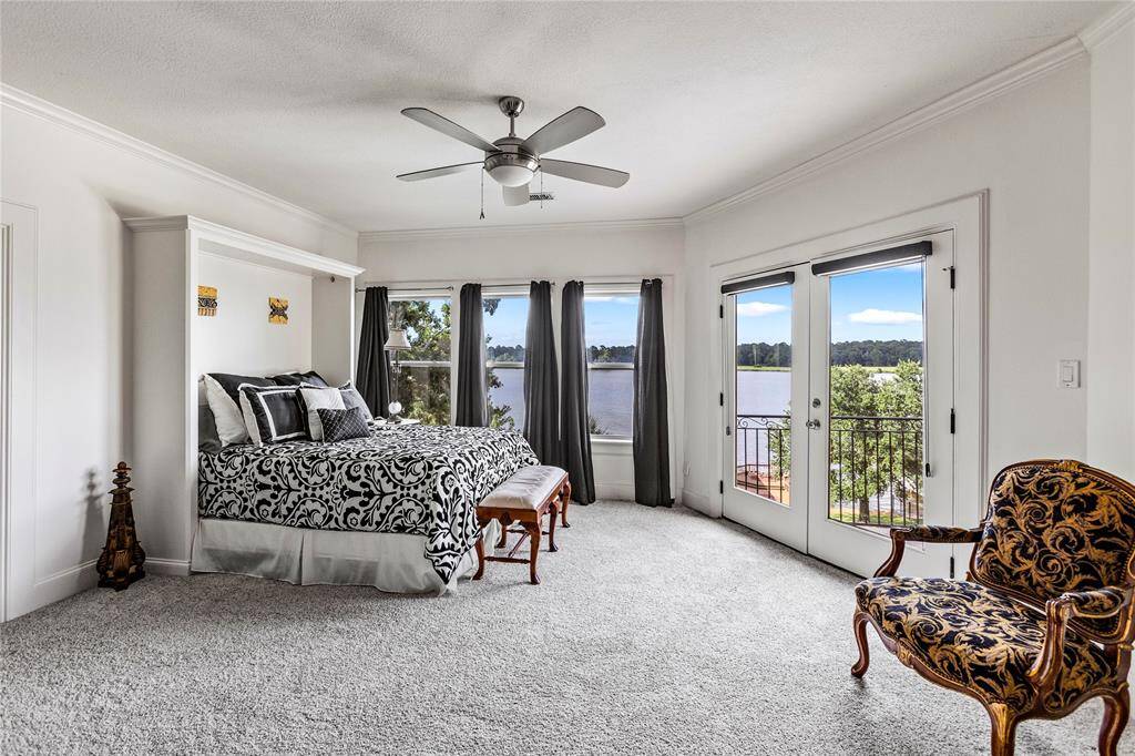 Secondary bedroom located on the 3rd floor. Ensuite bathroom with double door access to patio.