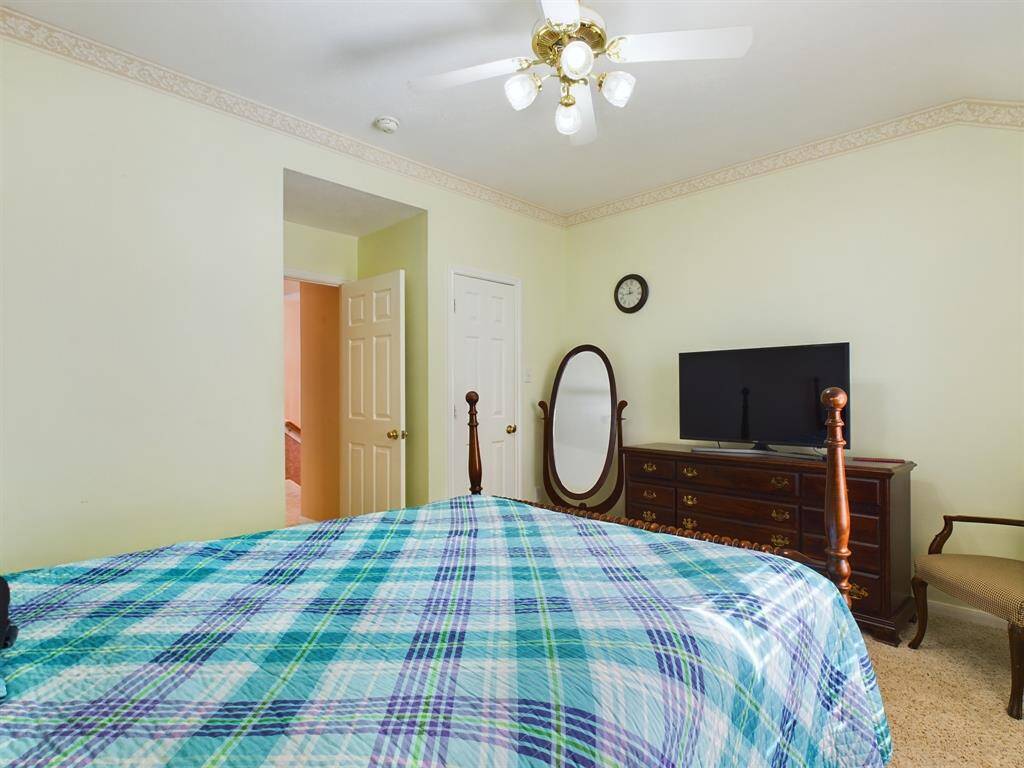 Secondary bedroom is spacious and perfect for guest