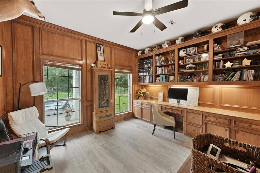 Downstairs Office/Library