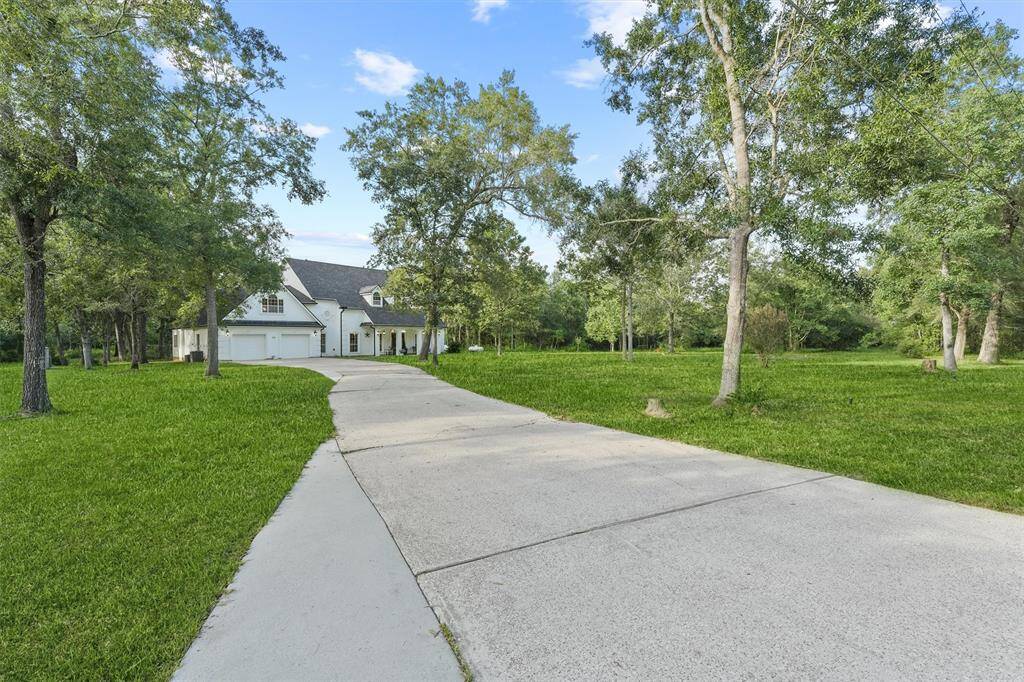 View from end of Driveway