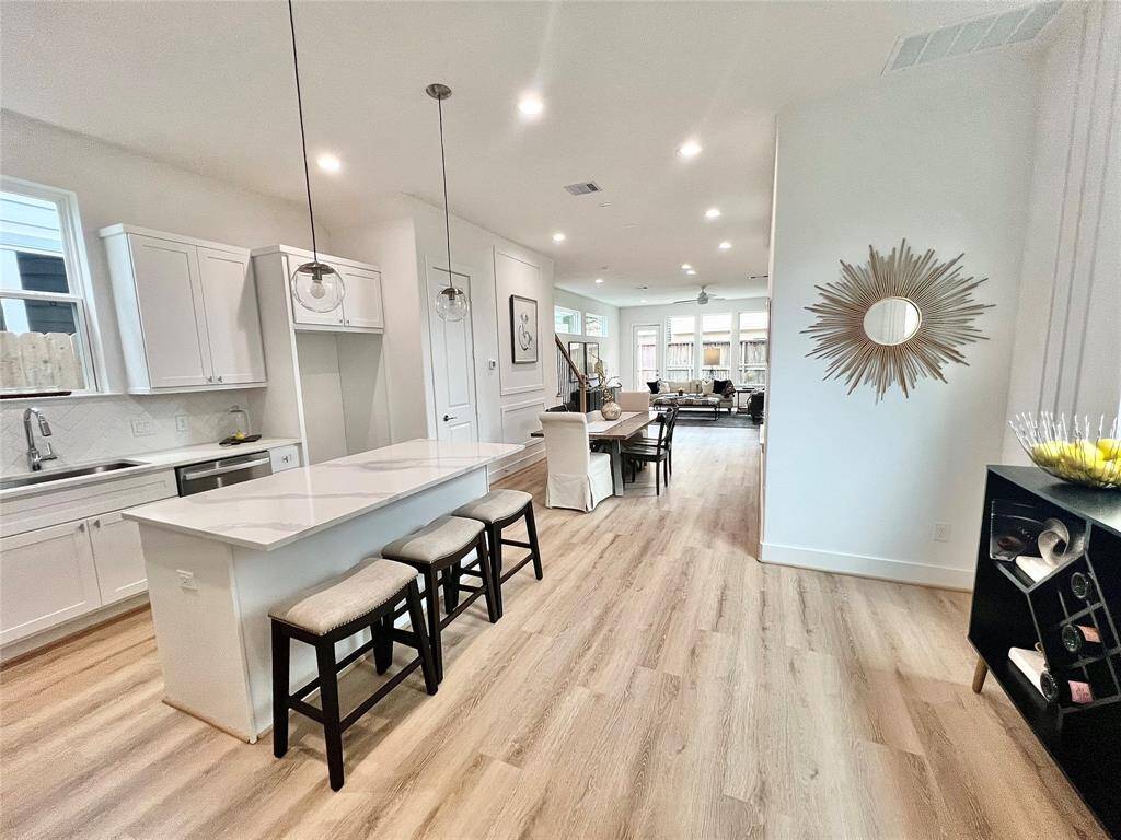 Sleek and modern, with a spacious layout perfect for family meals or entertaining guests