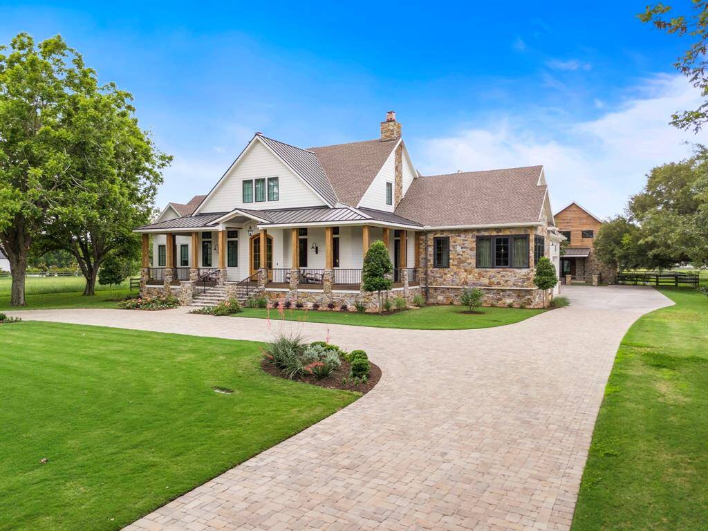 Cobblestone double wide driveway provides a circle drive for guests as well as access to an epoxy floored 3- car garage, and private Casita. Sellers have added a whole home 48KW Generac generator.