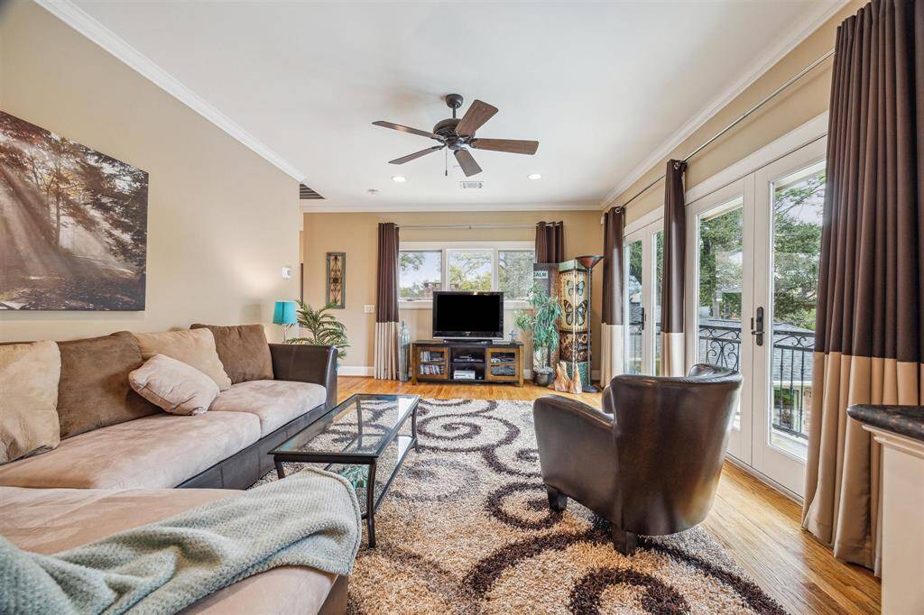 Upstairs bedroom #3 is large and private. Could double as a second primary or complete guest quarter.