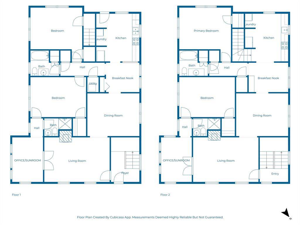 Here you can see the similarities and differences in each floor. Let's take a look at the decor.