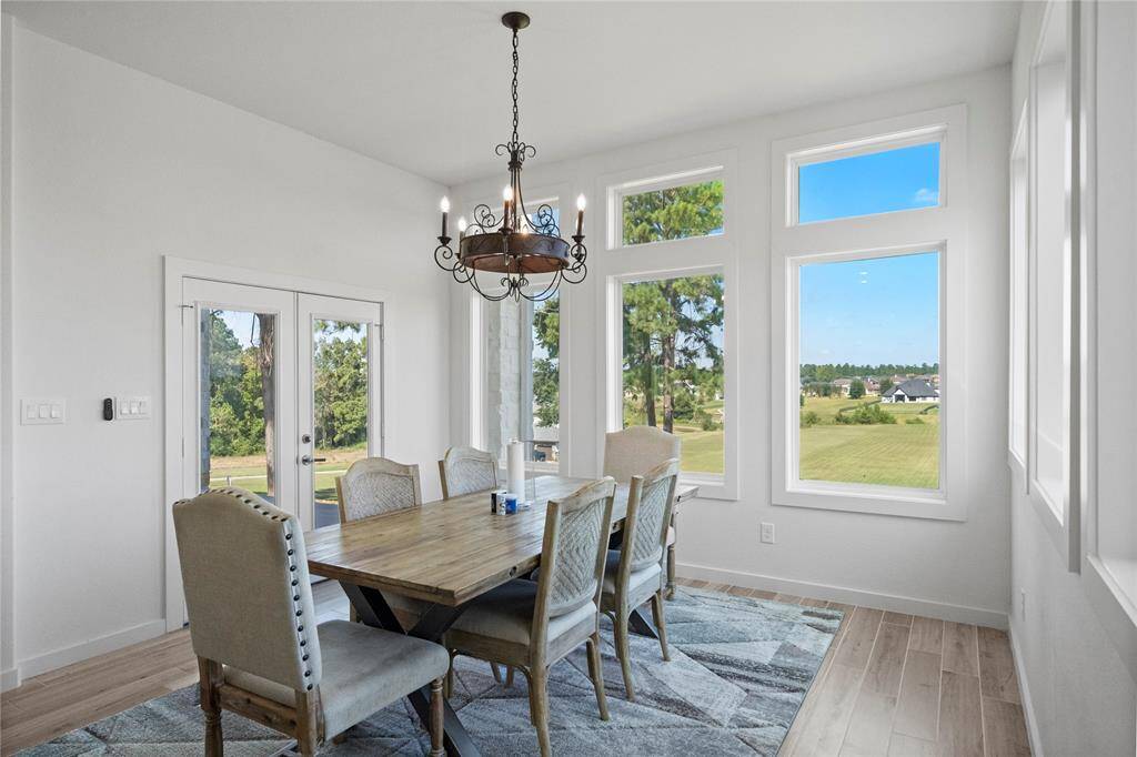 Another view of the dining area.