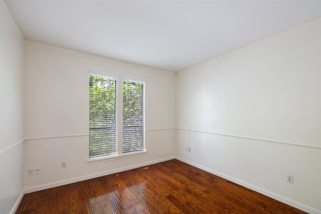 Perfect space for a home office, and can even be converted to a third bedroom. Which is located on the first floor.