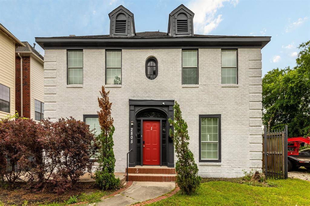 front view of duplex