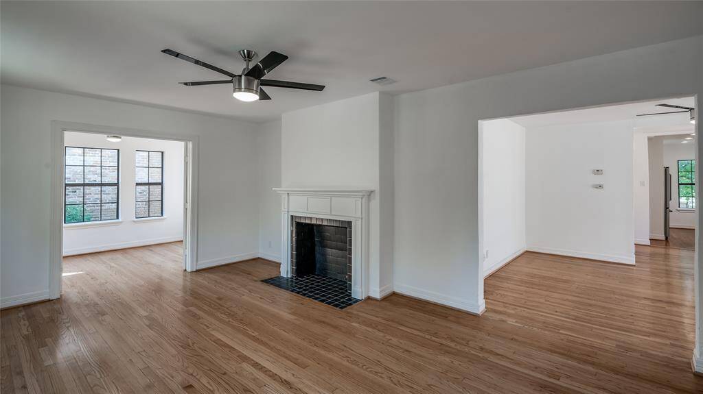 Each floor plan is fairly similar with different finishes in the kitchens and baths. The 2nd floor has a more "roommate friendly" floor plan.