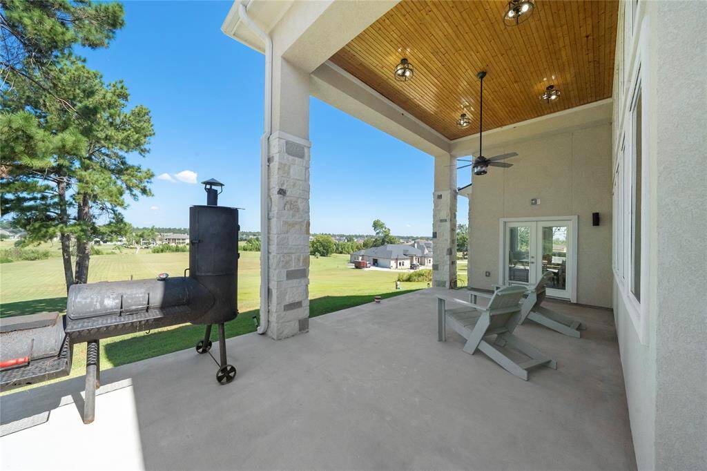 View of the back looking to the right.