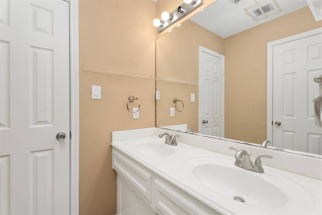 Upstairs full bath (tub & shower not shown)