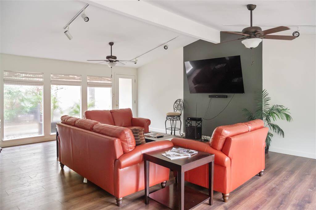 Recently remodeled clubhouse with modern décor, updated furnishings, and upgraded amenities, perfect for social gatherings and events.