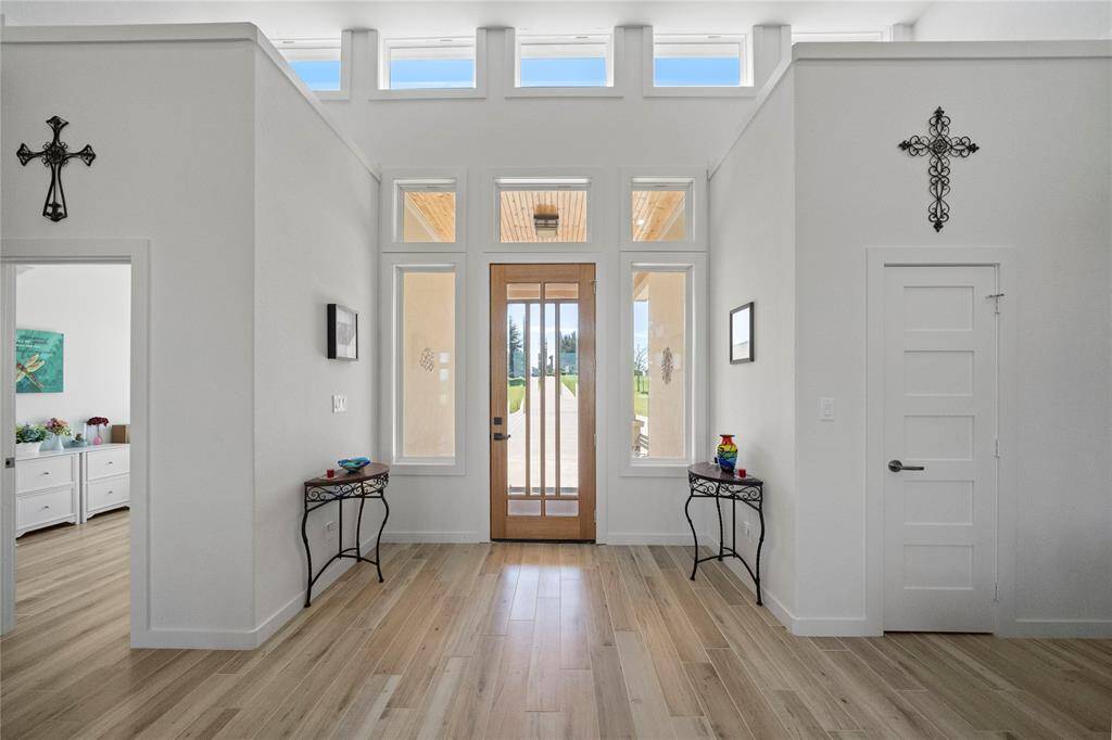 Entryway of home once through the front door.
