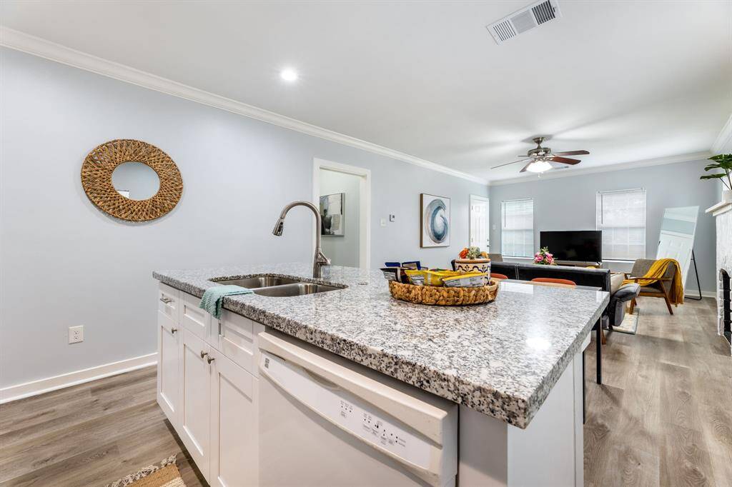 kitchen Island overlooking your living area.