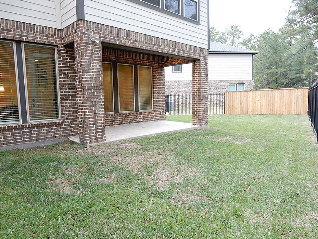 Big back yard