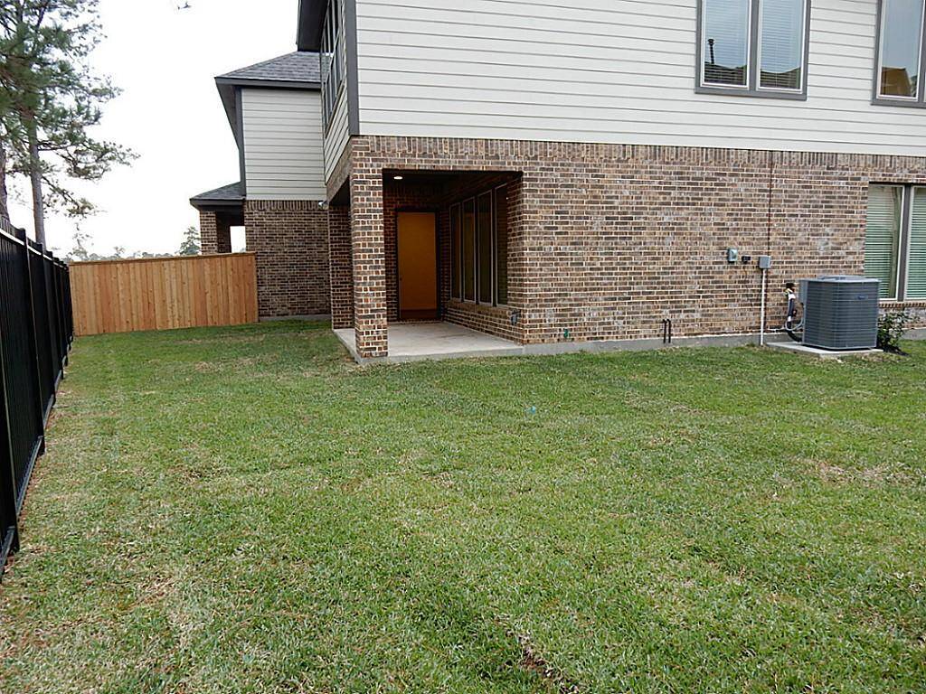 Big back yard