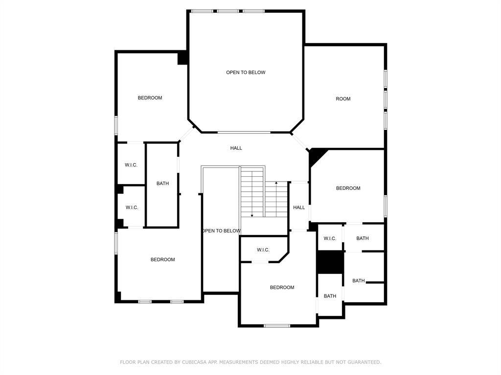 Upstairs Floorplan