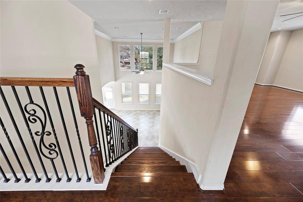 From the bottom to the top of the stairs! Such a great space for the family to play, rest, relax & be together. Opportunities are endless here.